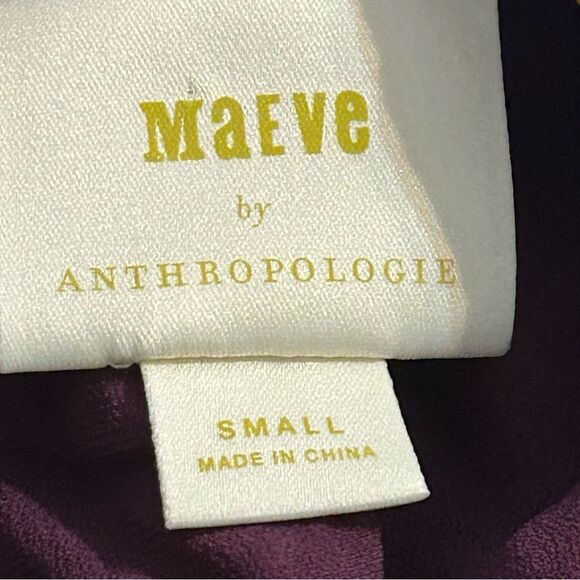 Maeve by Anthropologie floral ruffle multicolored blouse top women’s S - Picture 2 of 7